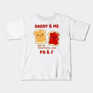 pbj daddy & me (strawberry) Kids T-Shirt